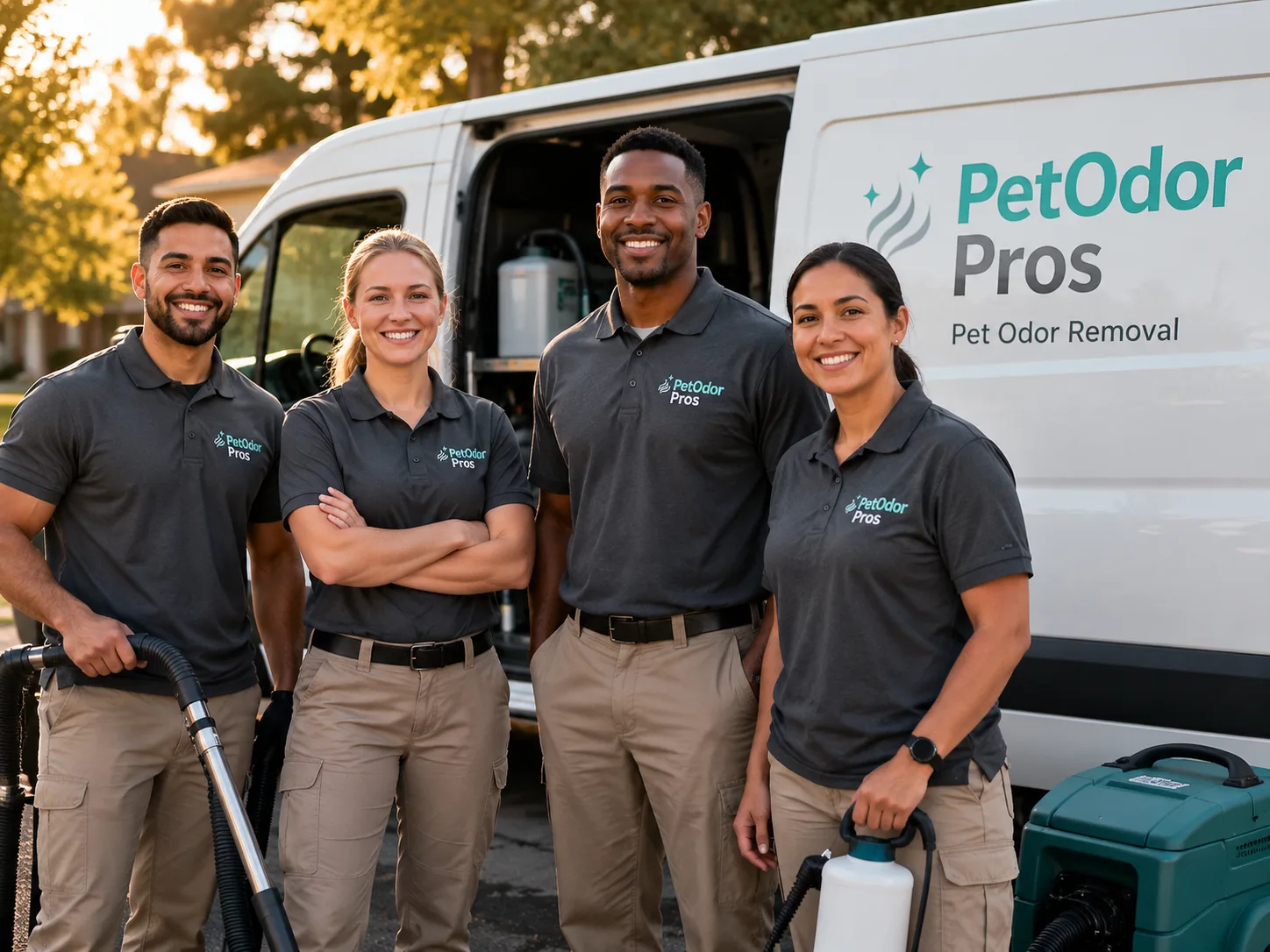 Pet Odor Removal team serving Clinton, MA